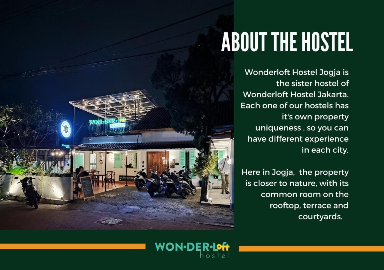 Wonderloft Hostel Jogja Yogyakarta Exterior photo